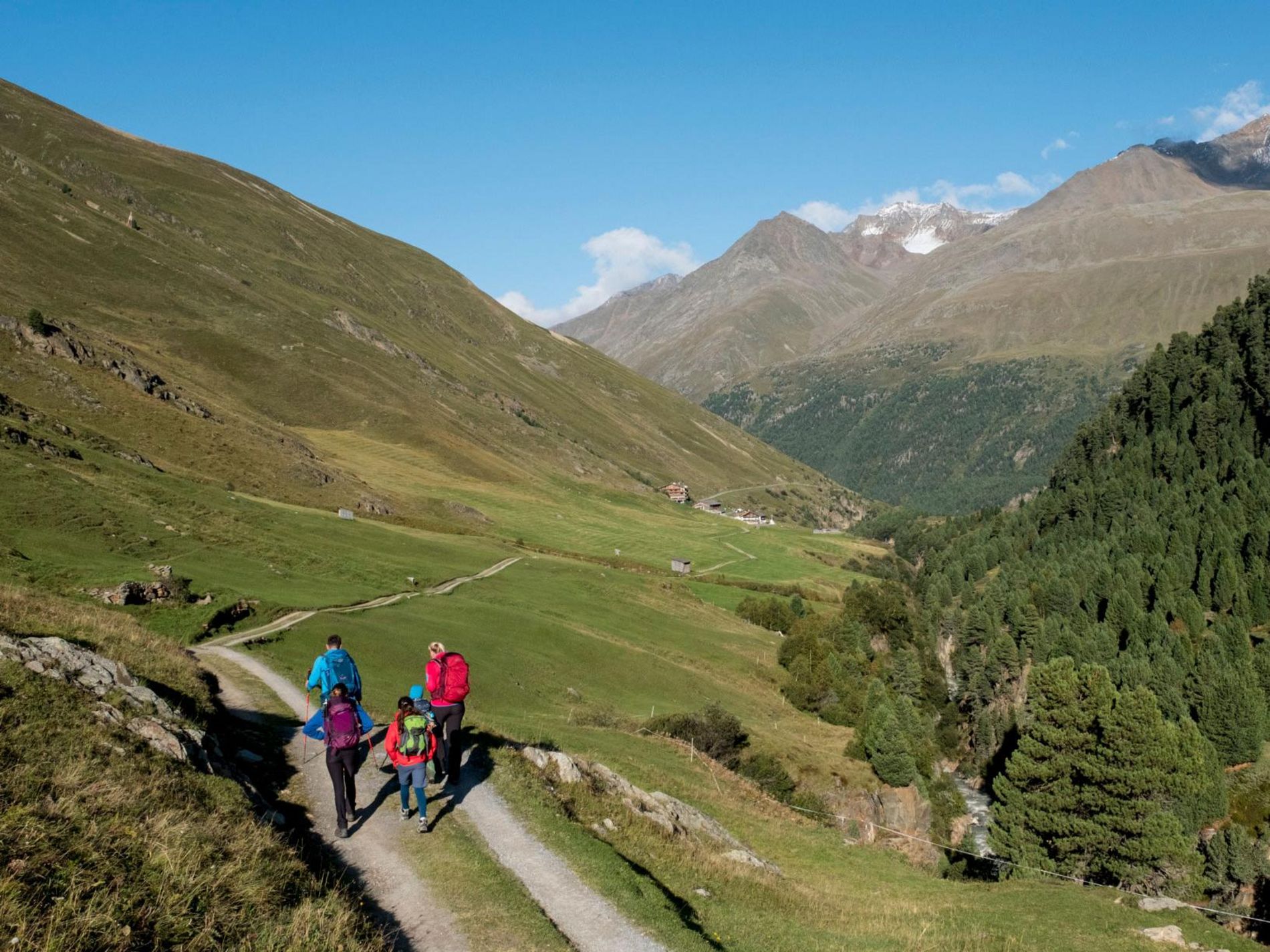 [Translate to Französisch:] Sommerurlaub in Vent im Ötztal 